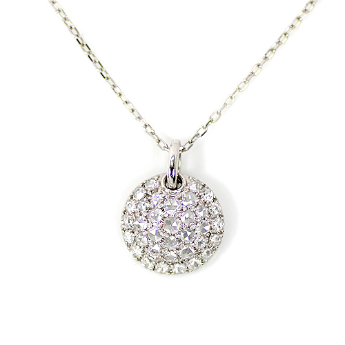ハ*チ様 Pt900（850）天然ダイヤモンド0.45ct ネックレス　ブラウン ete｜[レイヤー] PT900/850 ダイヤモンド ネックレス | Rakuten