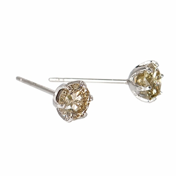 SUMMER SALEク-ポン利用で15%OFF】限定13ペア 0.6ct ブラウン