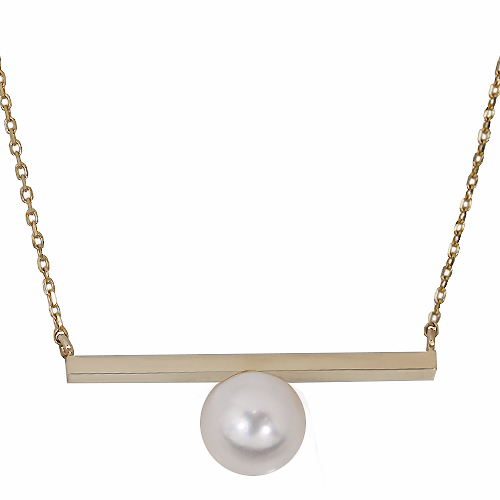 パール あこや本真珠 ネックレス 10金 K10 WG PG ゴールド