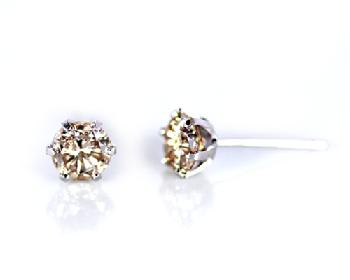 K18YG ダイヤモンド ピアス/イヤリング 0.16CT